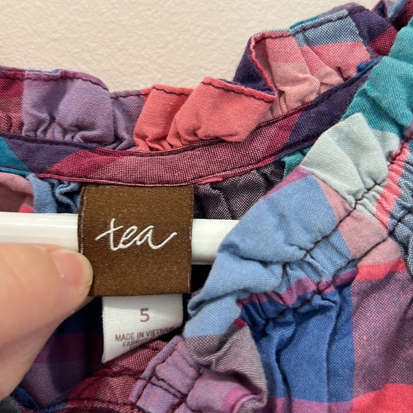 Tea short sleeve dress. Size 5. - Picture 2 of 4